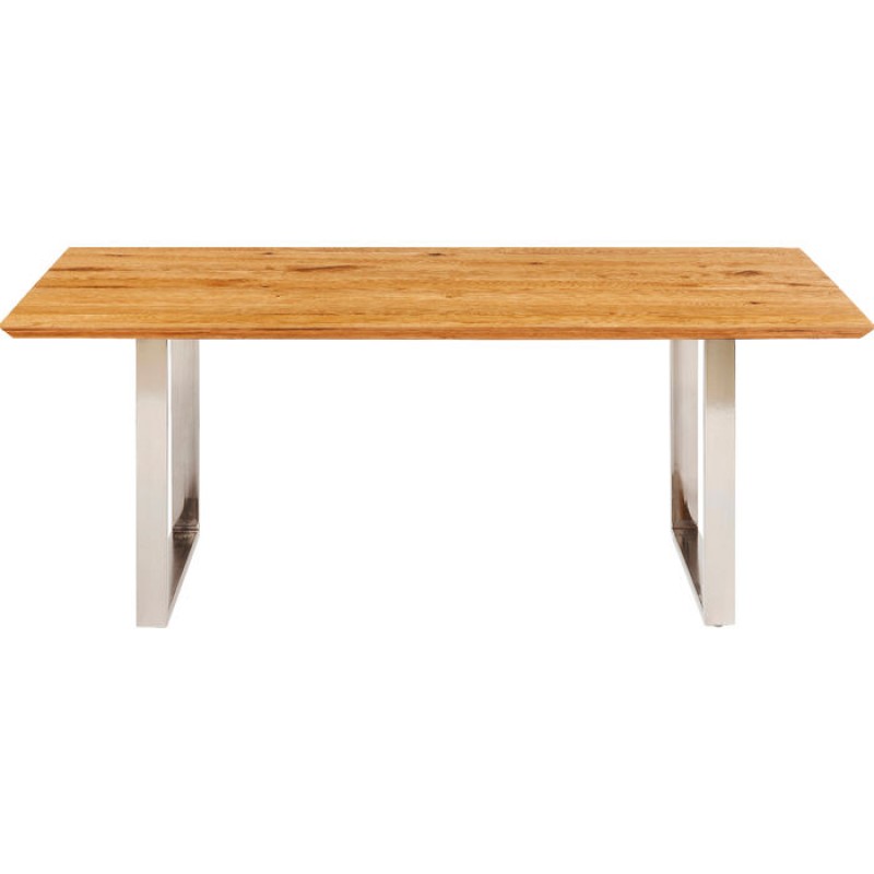 Table Symphony Oak Chrome 200x100